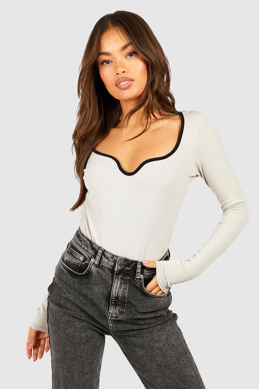 Women's Long Sleeve Bodysuits: 100+ Items up to −70%