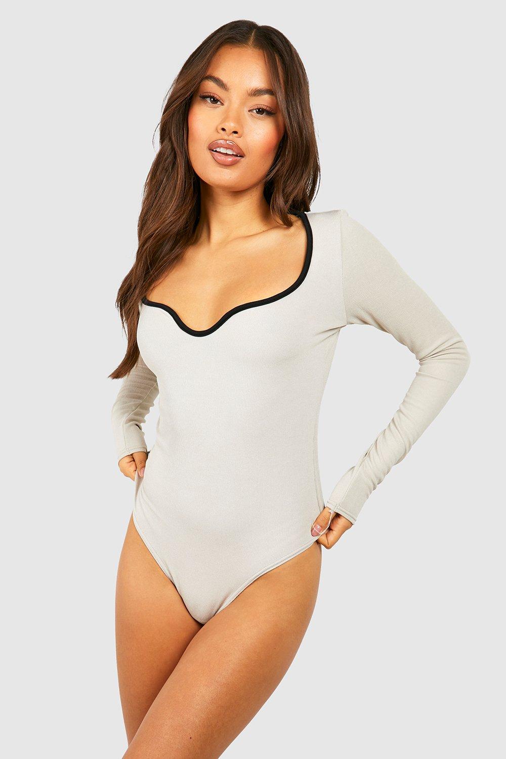Long sleeve bodysuit nz top