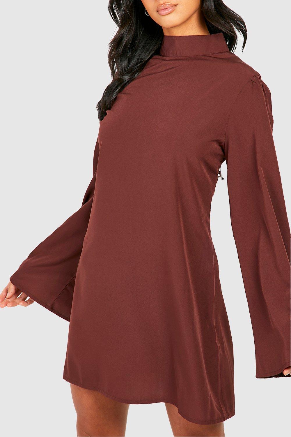 Petite shift hotsell dress with sleeves