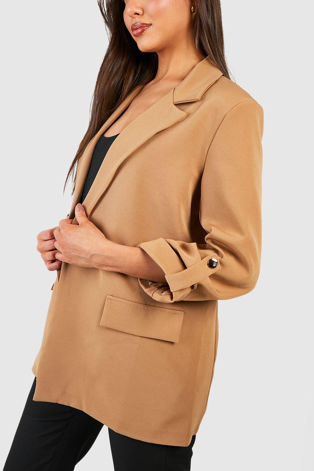 Blazer bouton doré online femme