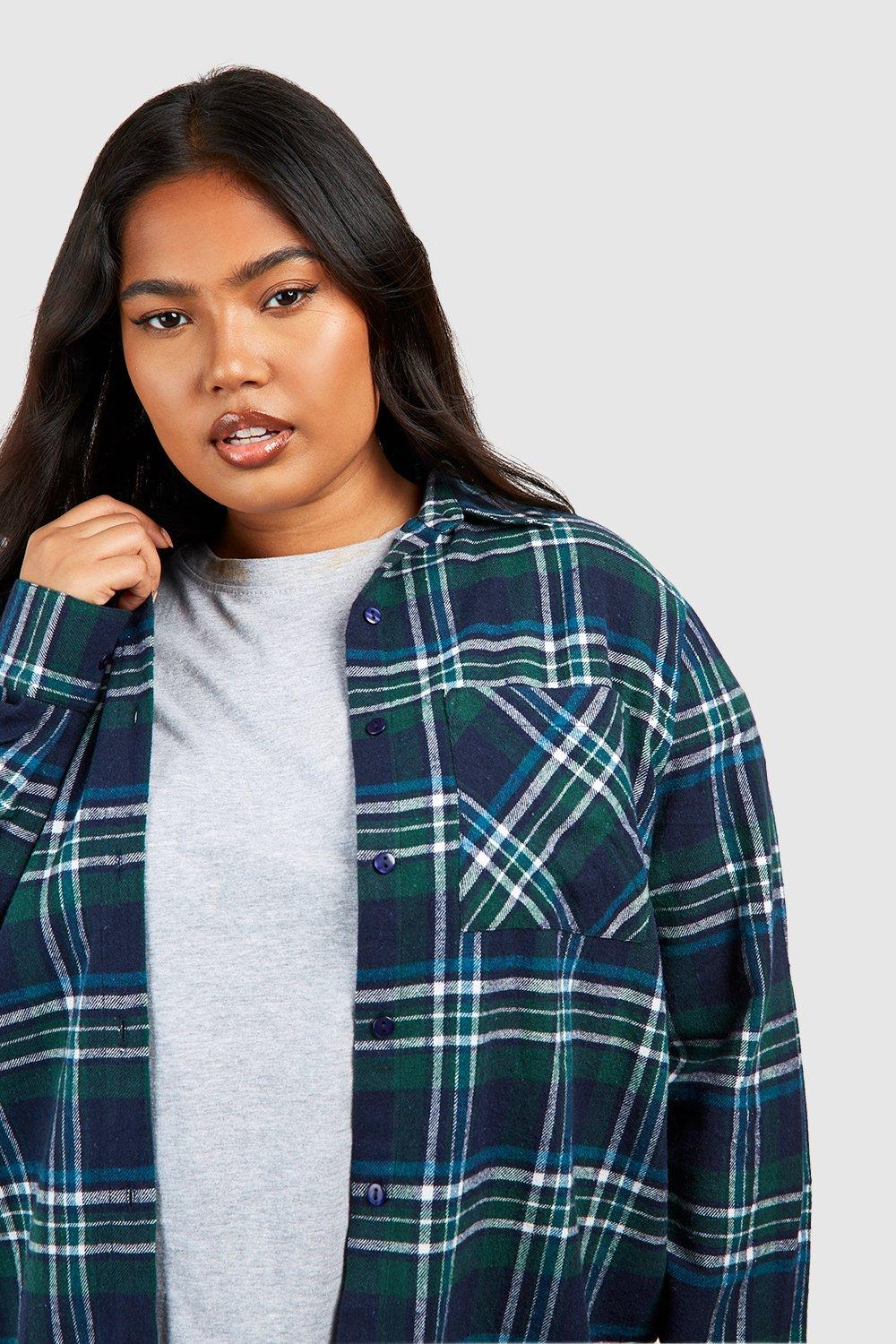 Boohoo ladies tops sales plus size