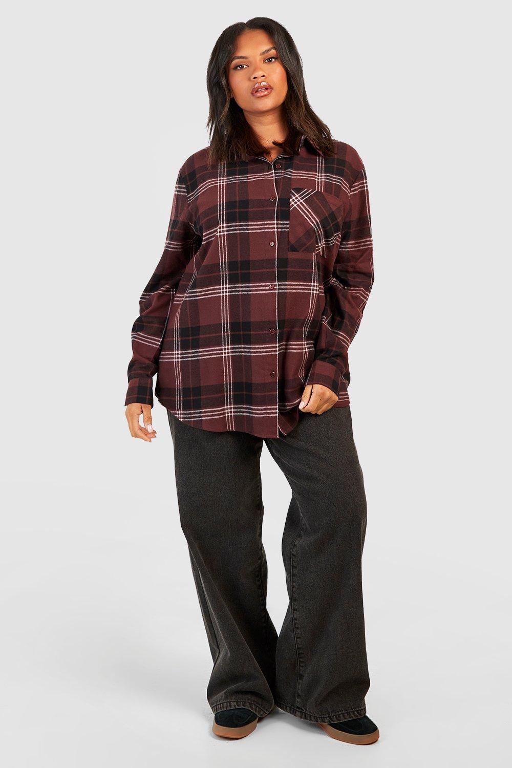 Oversized flannel 2024 pajamas