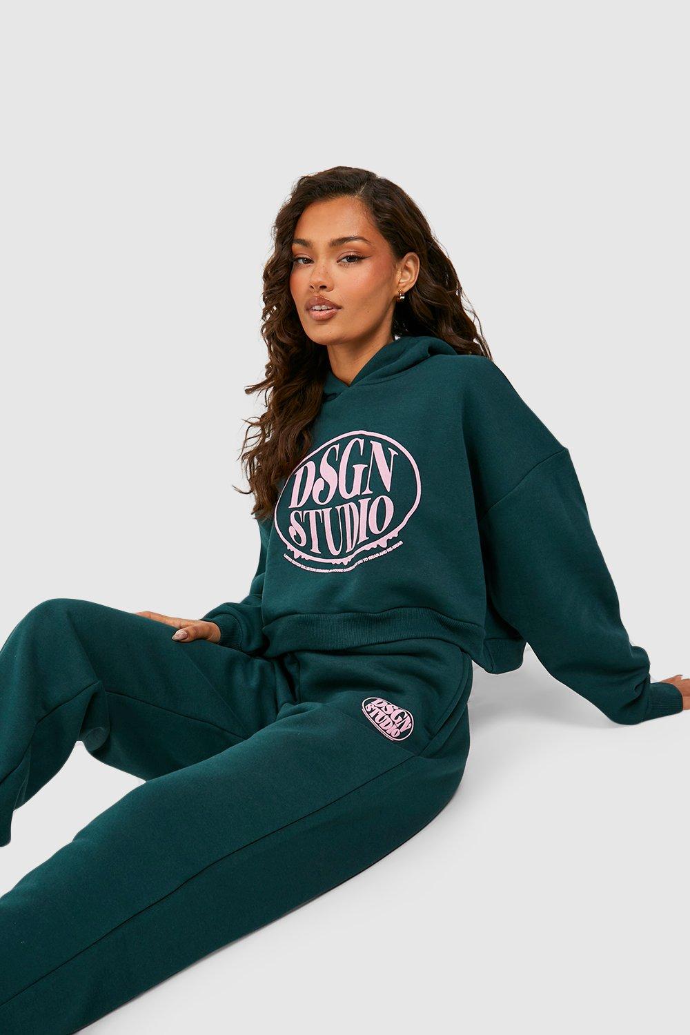 Boxy tracksuit top