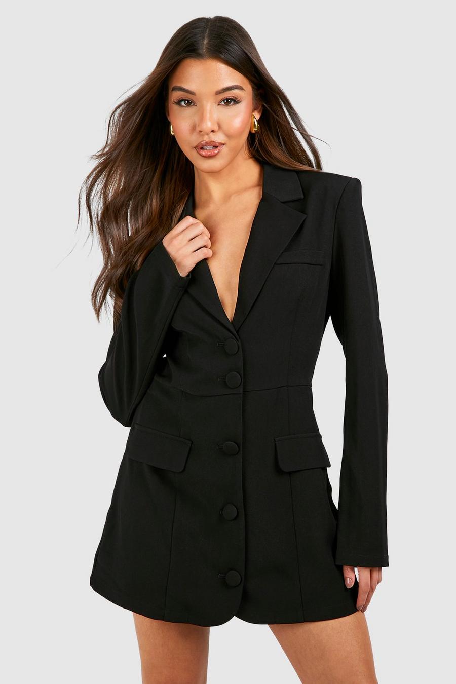 Combishort blazer jupe-short, Black image number 1