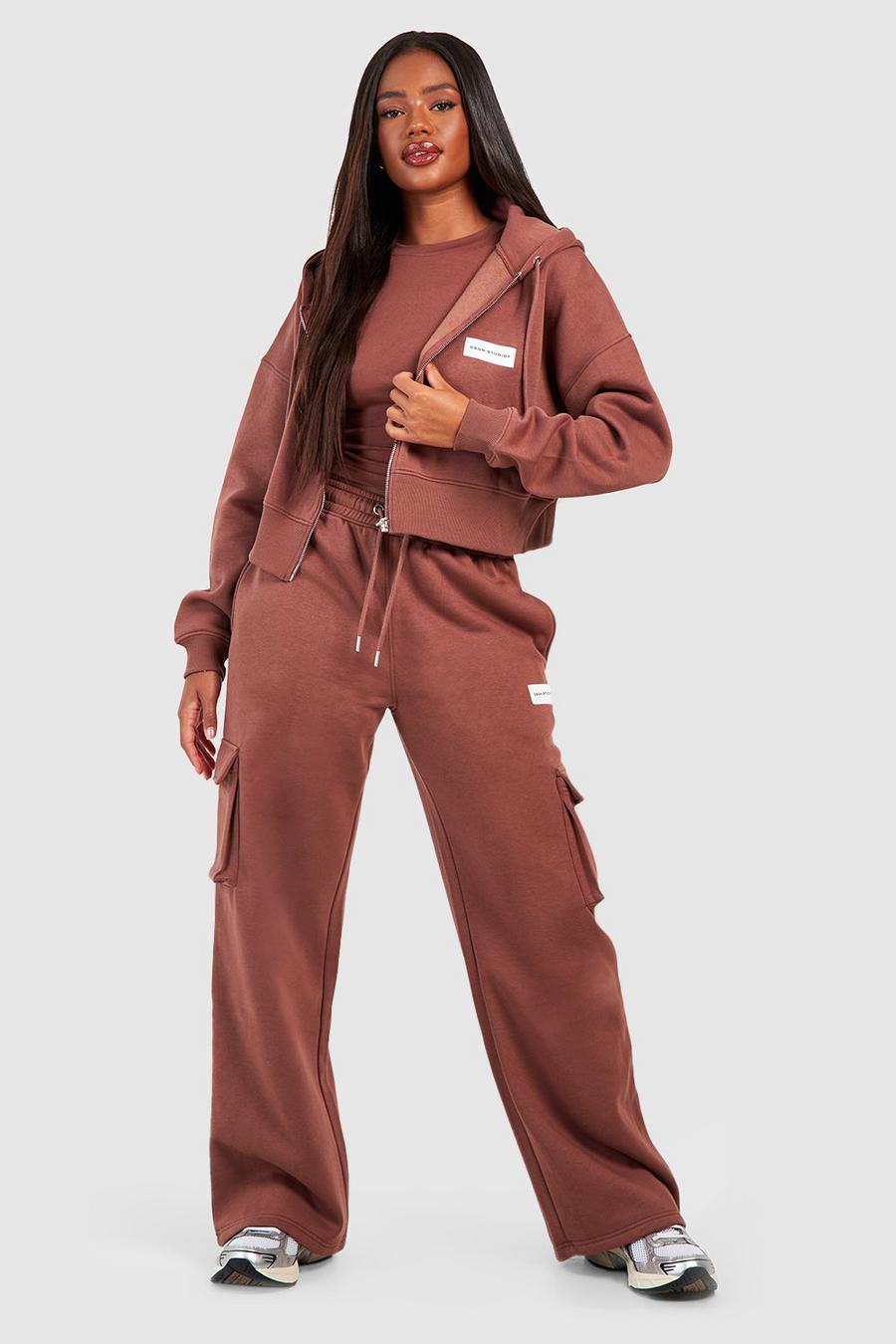 Womens Lounge Wear Sets Casual Sweatsuits Full Tracksuit Set Two Piece  Outfits Hoodies Pullover Joggers Bottom Set With Pockets