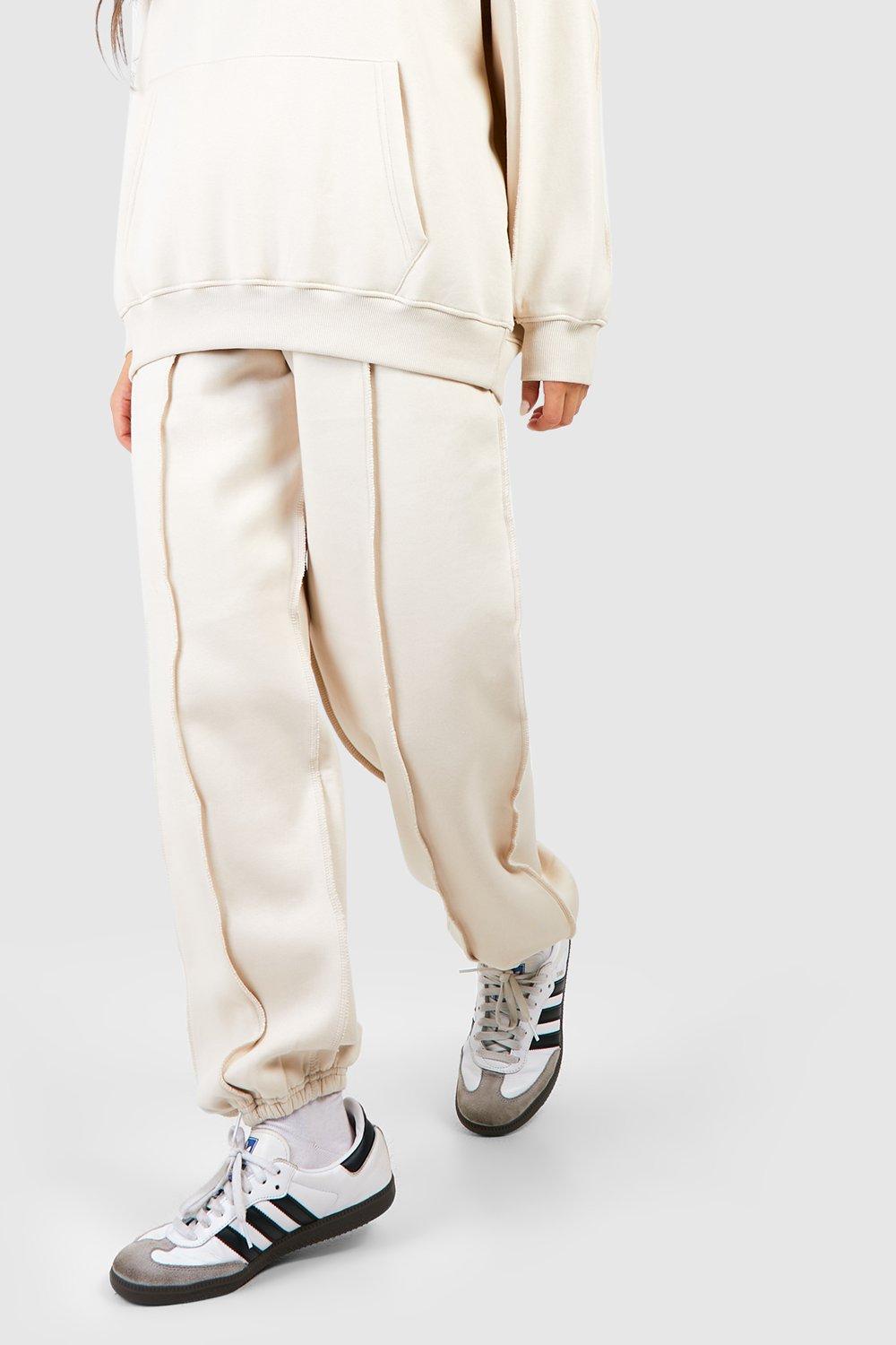 Oversized best sale beige joggers