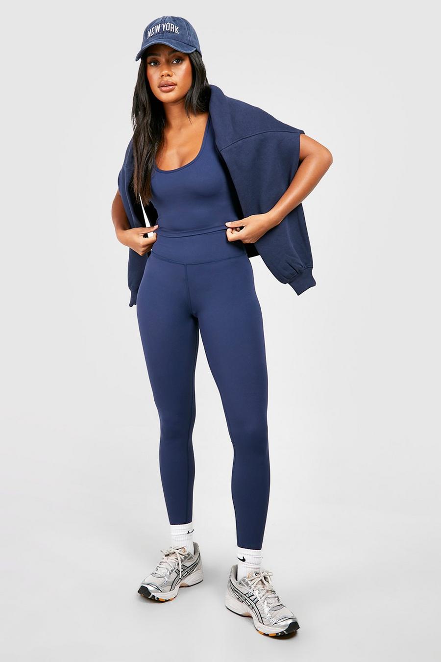 Legging taille haute, Navy image number 1