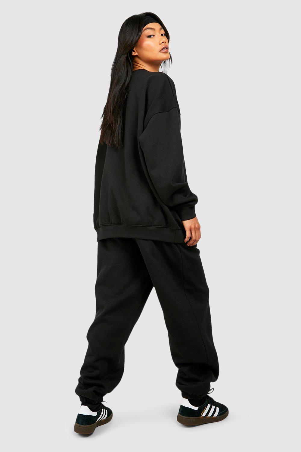 Buy Boohoo Dsgn Studio Applique Oversized Joggers In PETROL