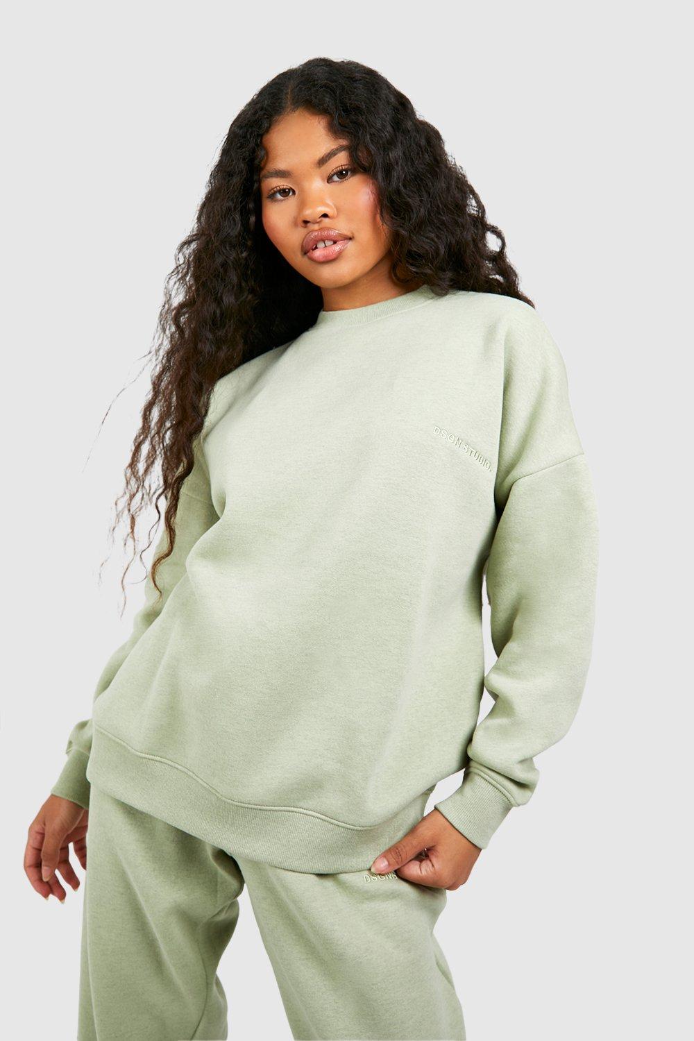 ASOS DESIGN Maternity lounge super soft jumpsuit in sage