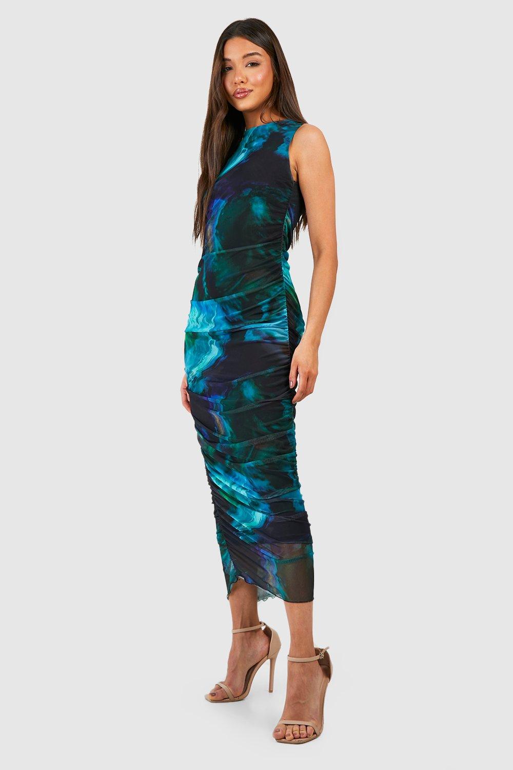 Mesh 2024 midaxi dress