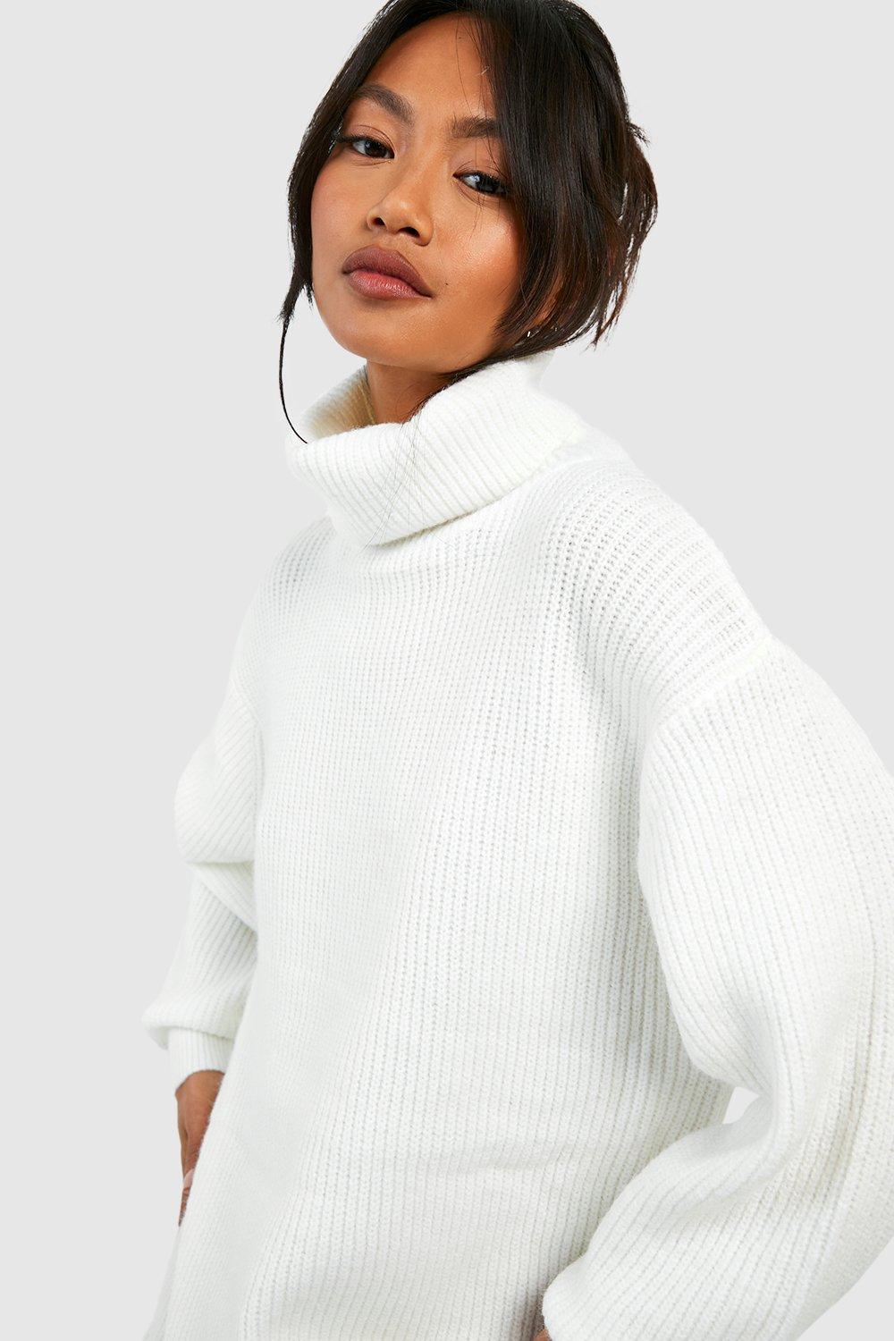 Knitted Turtleneck Dress