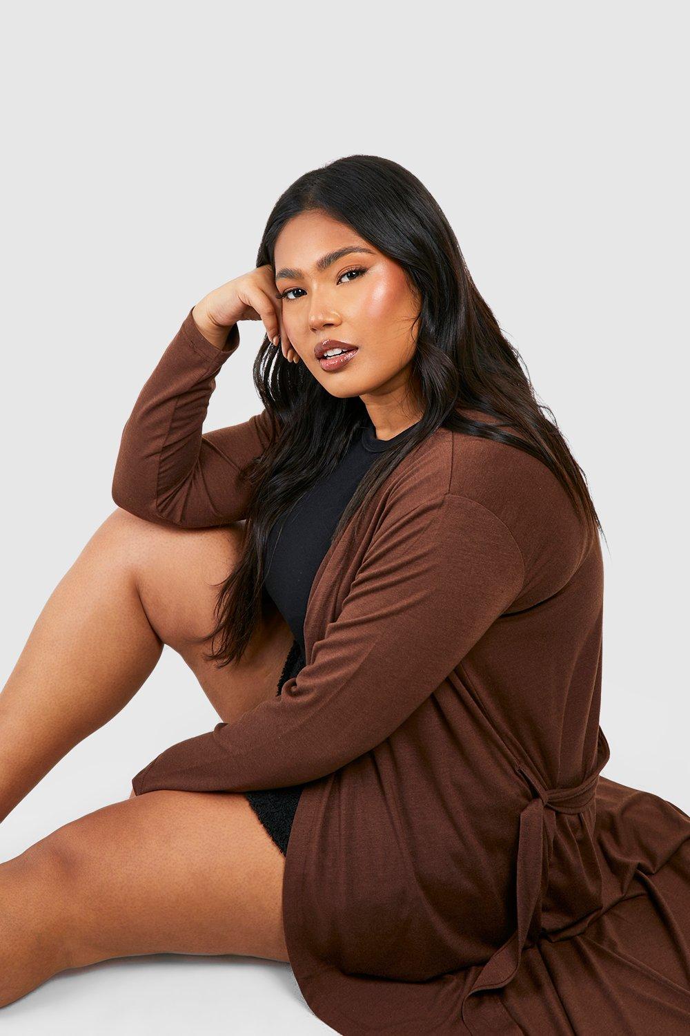 Boohoo plus robe sale