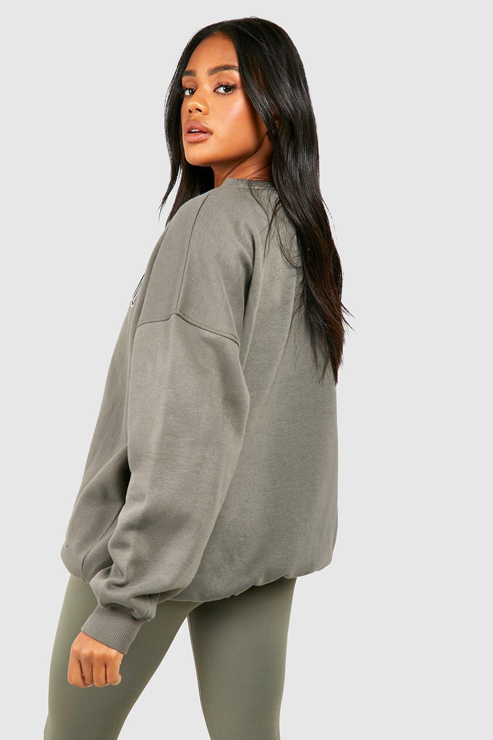 Khaki 2024 oversized sweatshirt