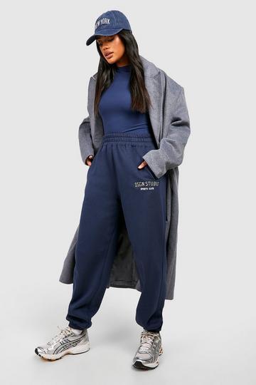 Dsgn Studio Applique Oversized Jogger navy