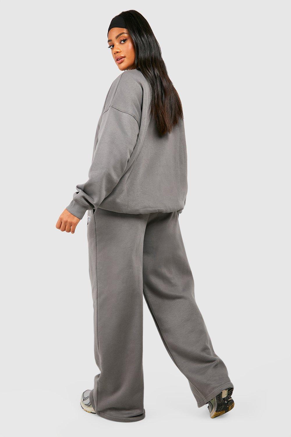 JNGSA Women's Two Piece Cotton Linen Set Plain Button Long Sleeve Shirt and  Wide Leg Pants with Pocket Loose Lounge Set Black S