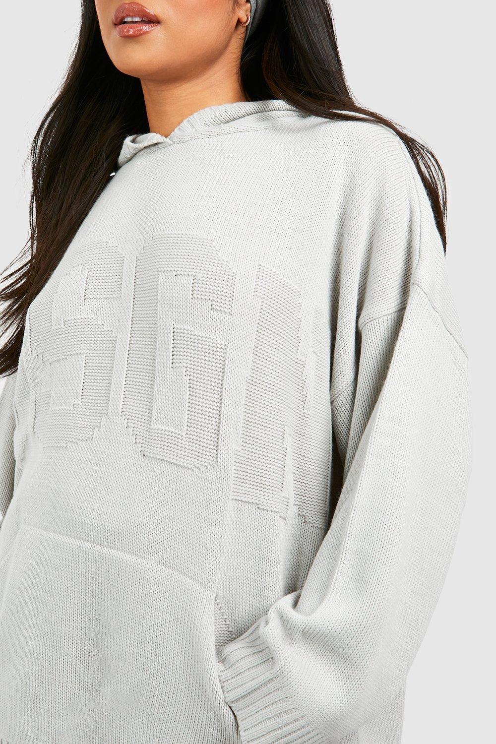 Petite Dsgn Knitted Hoodie