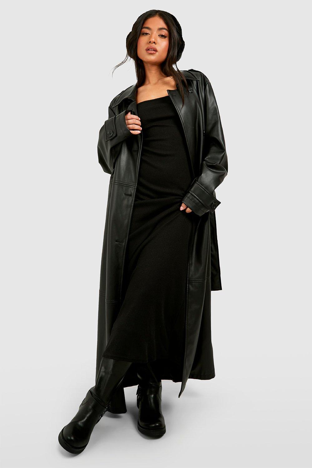 Petite Square Neck Long Sleeve Maxi Dress