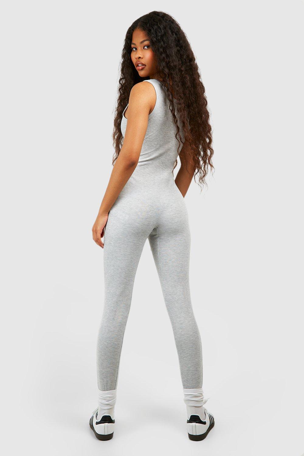 Petite cheap ribbed jumpsuit