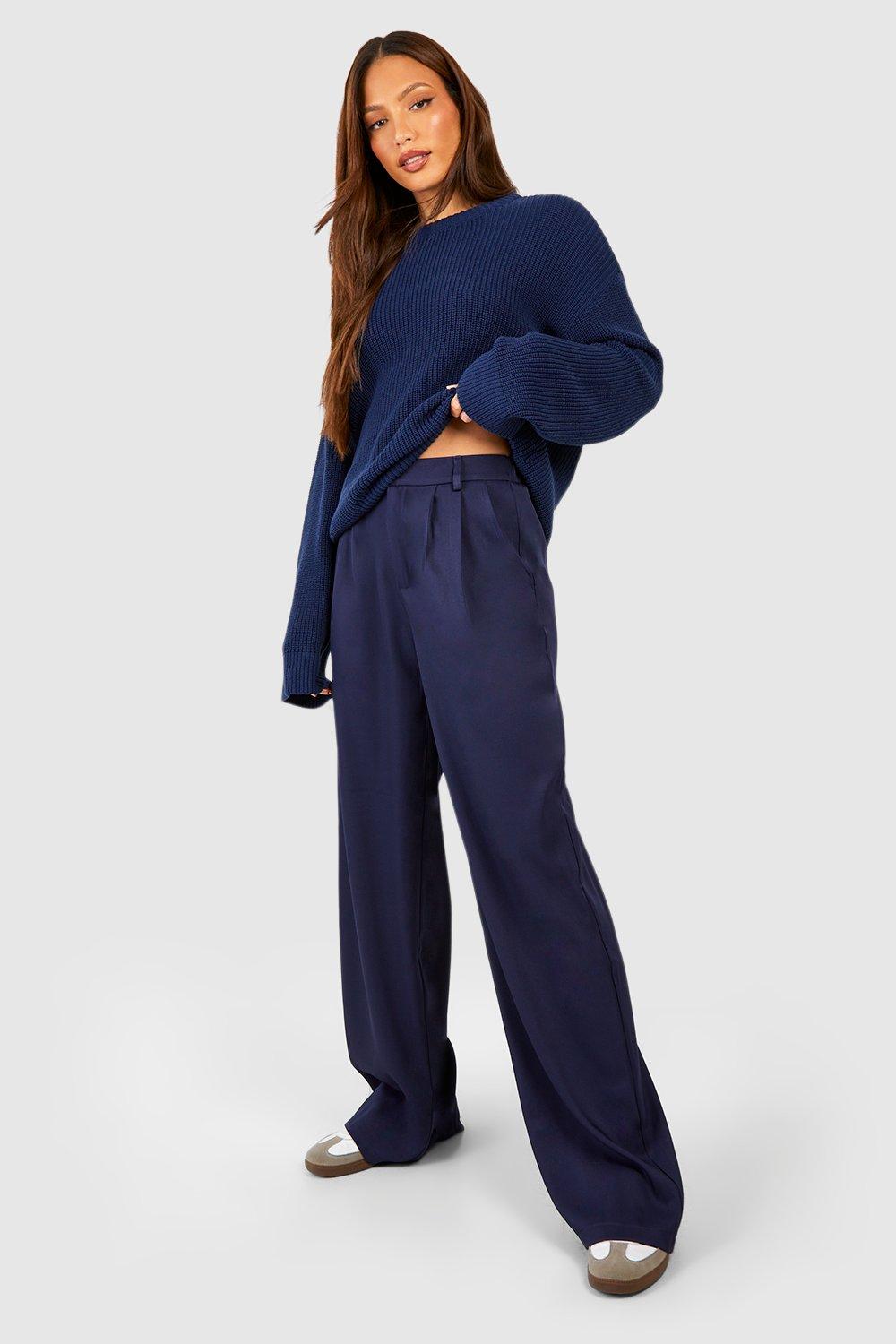 Tall Tailored Wide Leg Pants