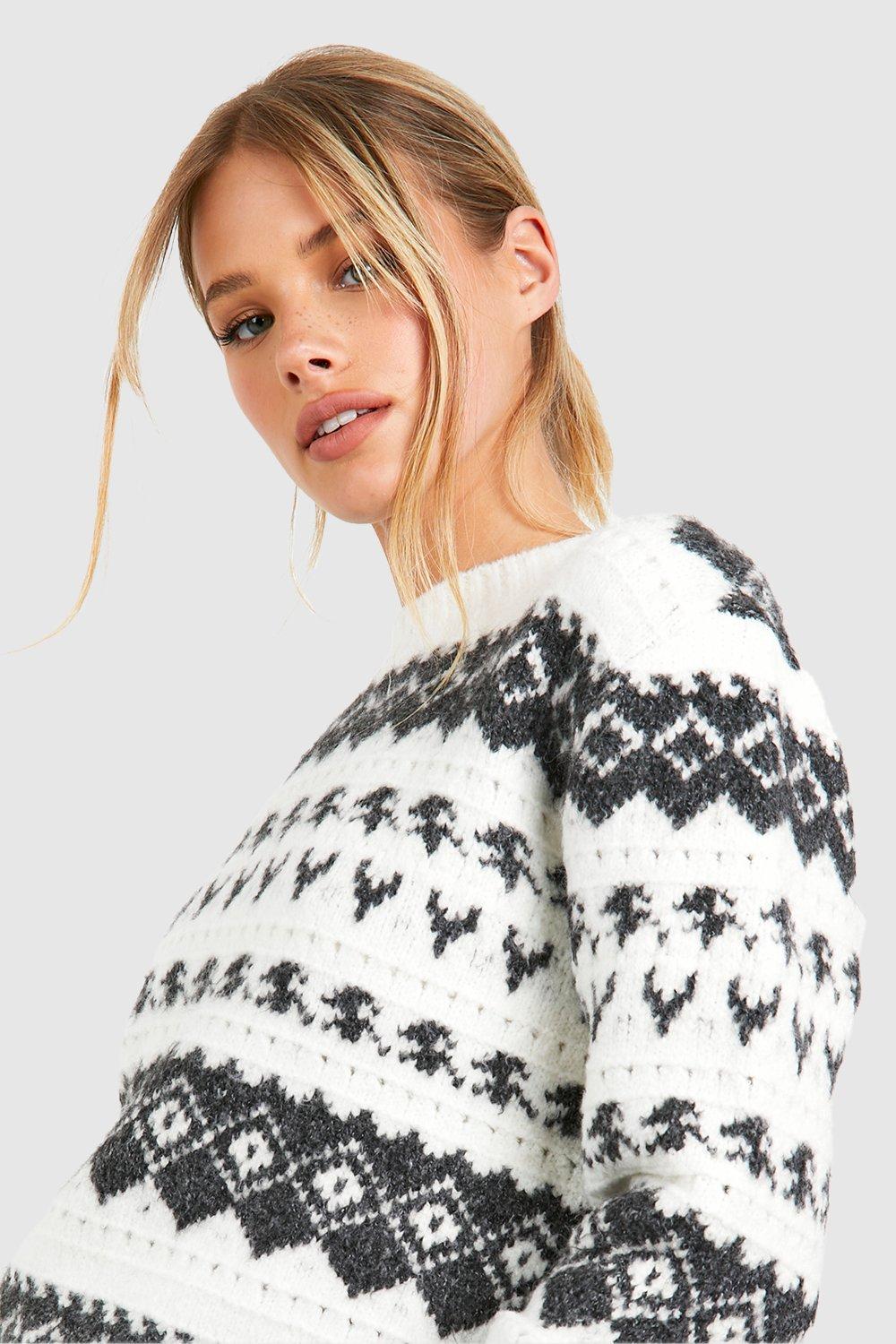 Cream 2025 fairisle jumper