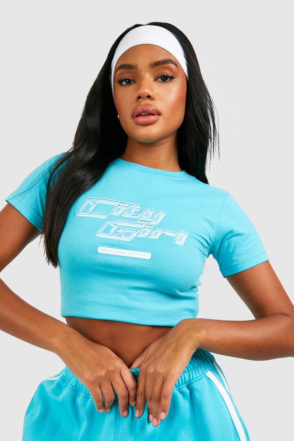 City Girl Slogan Printed Short Sleeve T-shirt | boohoo