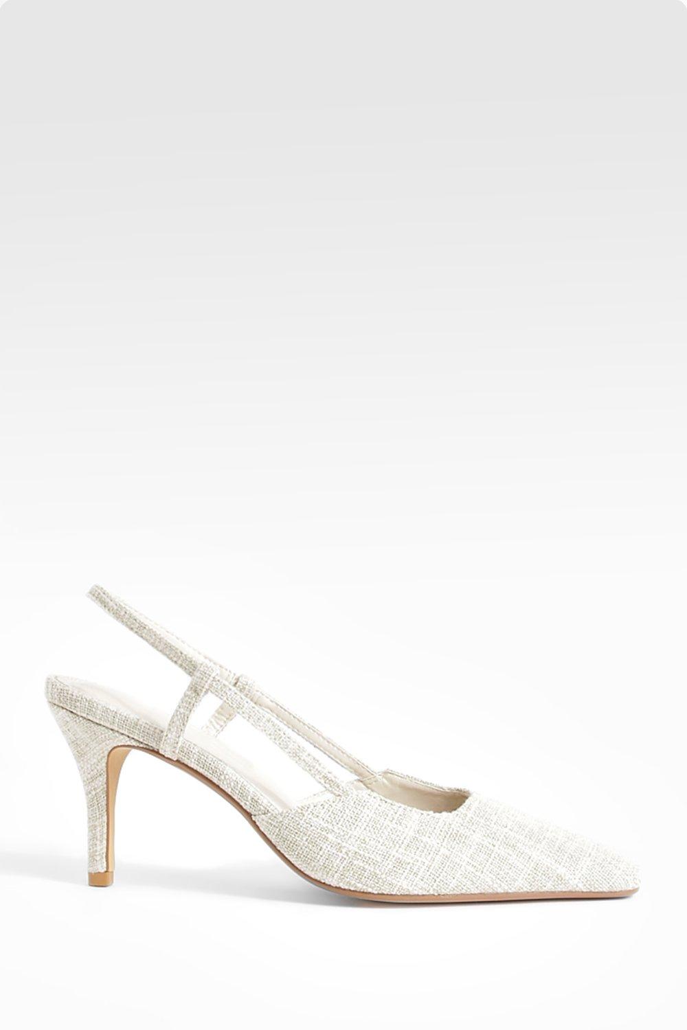 Square toe sale slingback shoes