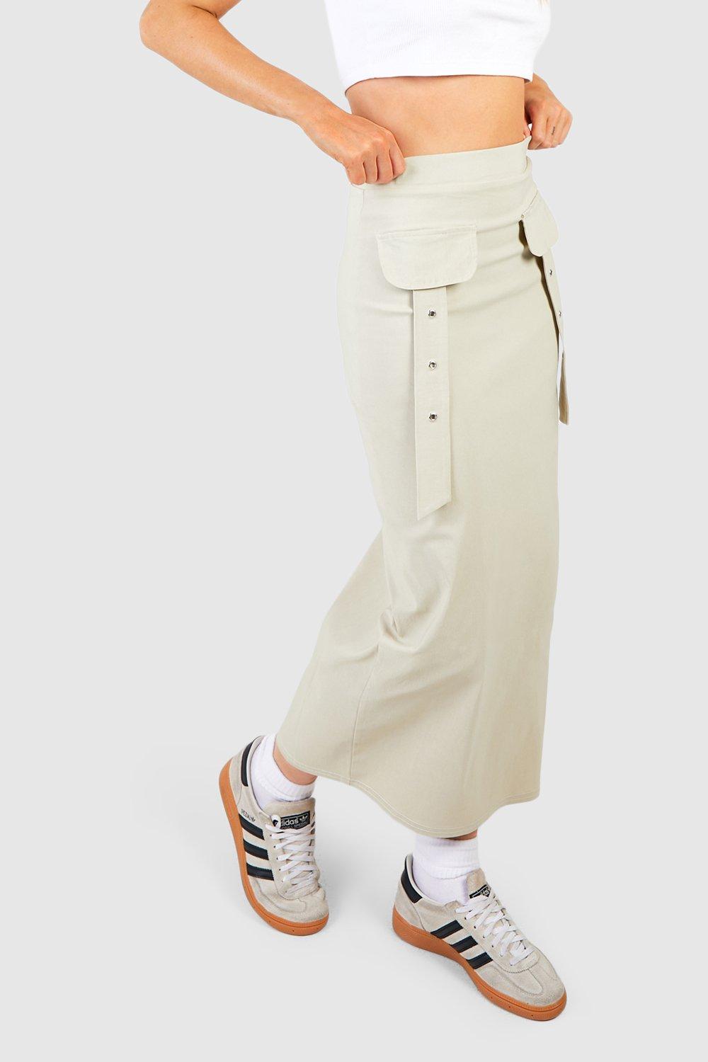 Boohoo utility skirt sale