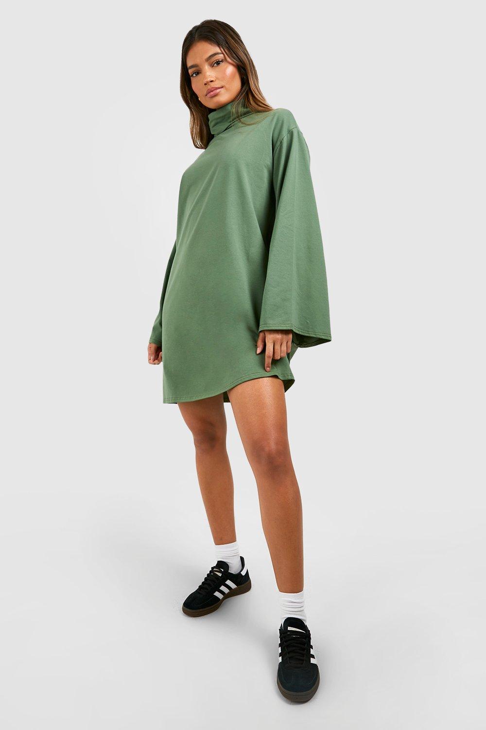 Flared t 2025 shirt dress