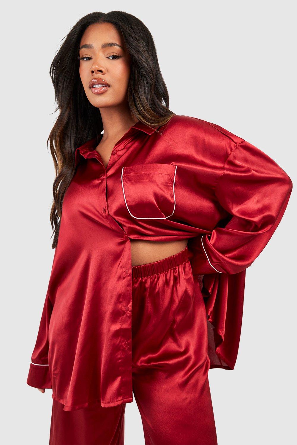 Boohoo best sale curve pyjamas