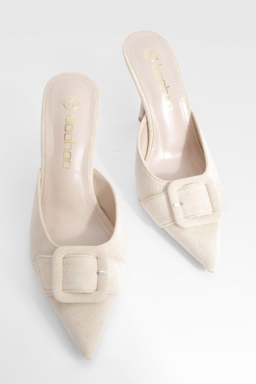 Beige on sale mules shoes