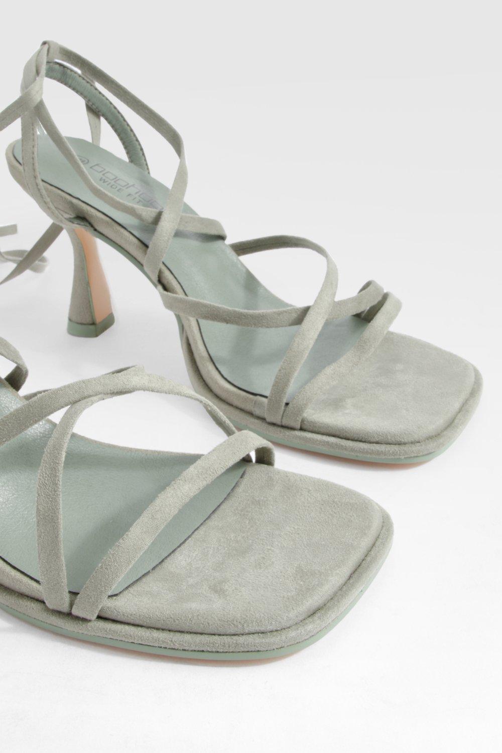 Boohoo grey outlet heels