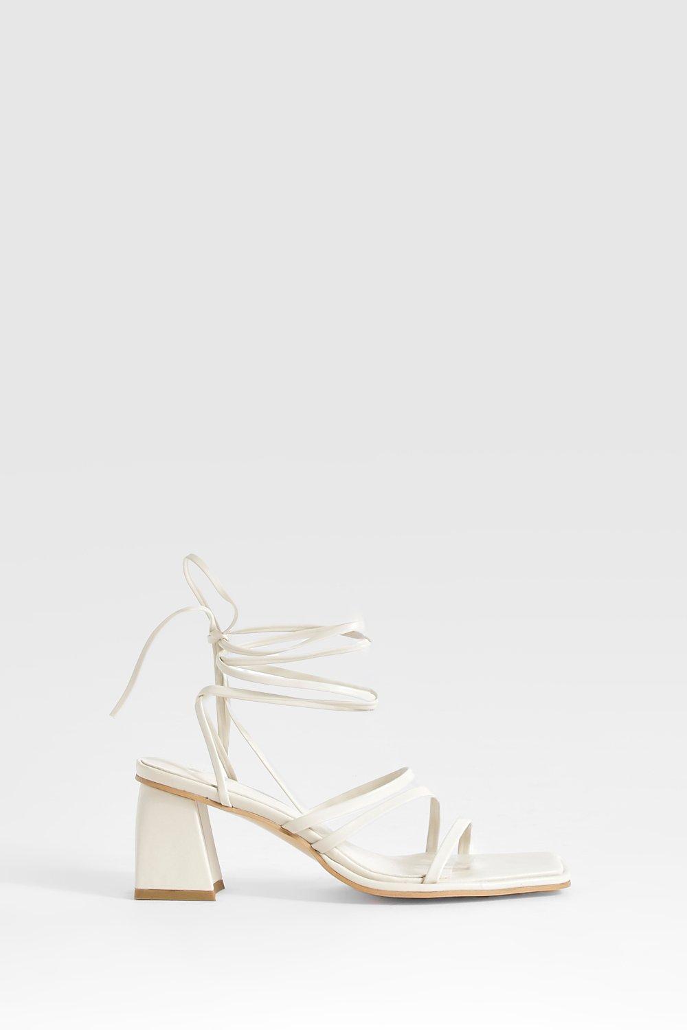 Boohoo lace sale up sandals