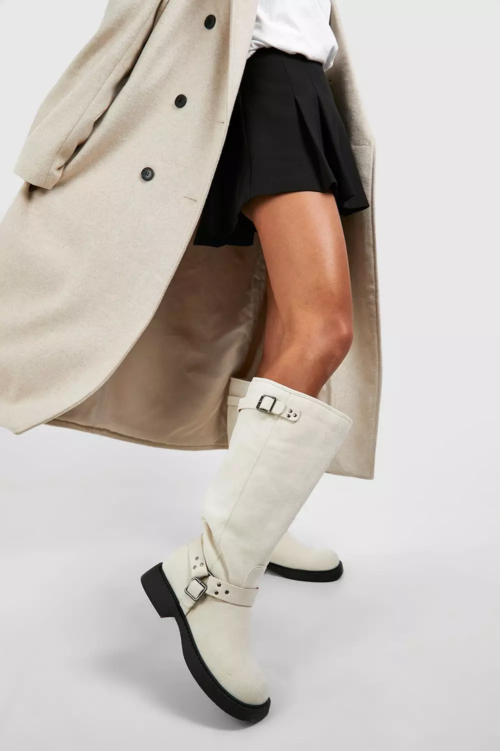 Pull on biker boots hotsell