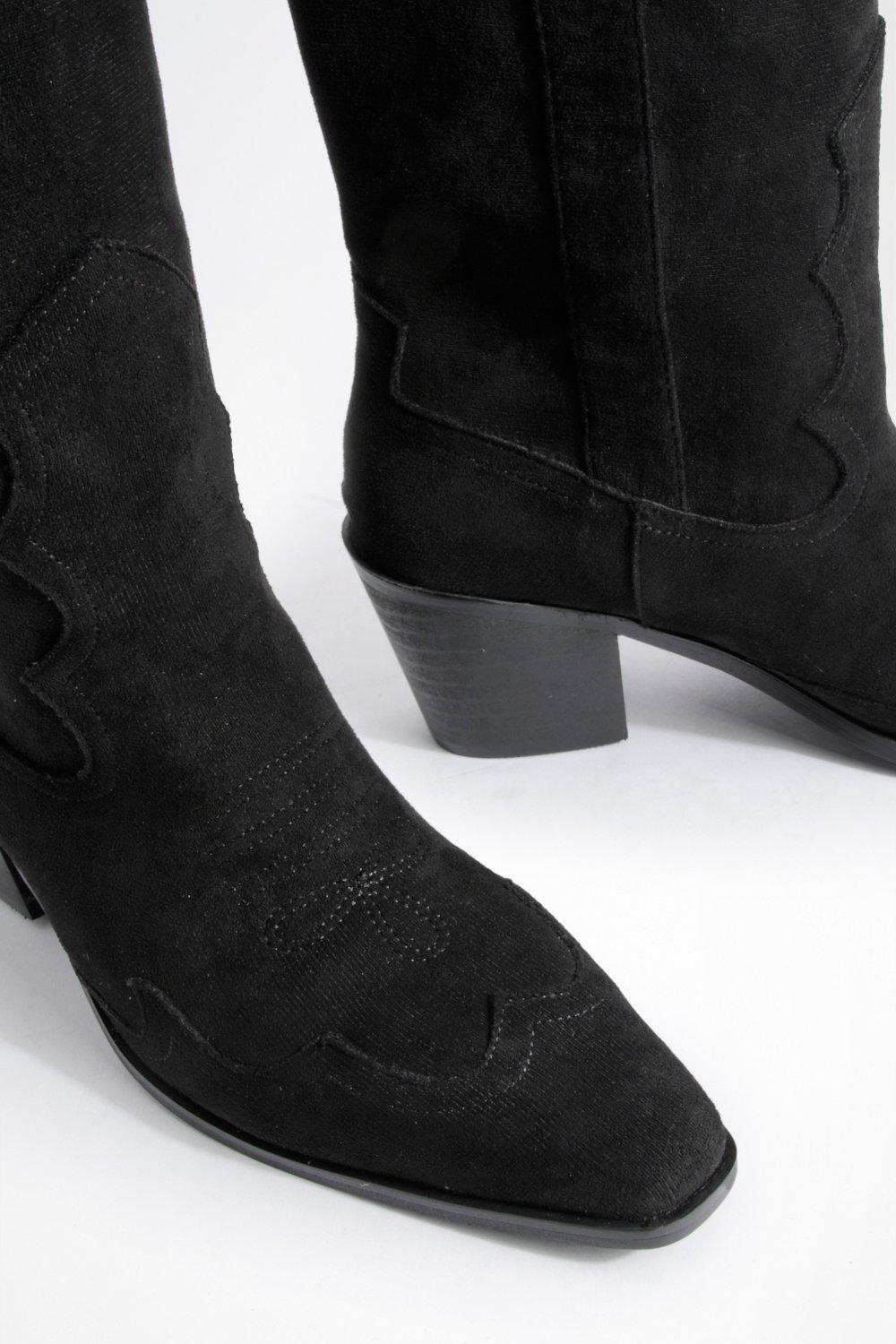 Zara heeled best sale cowboy boots