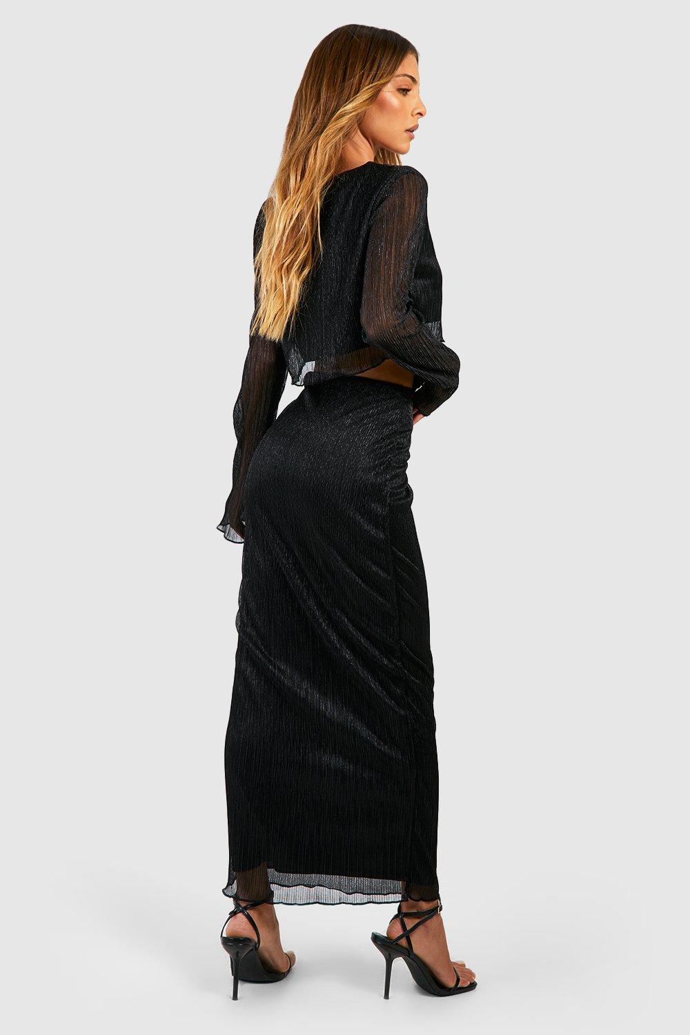 Glitter Maxi Skirt