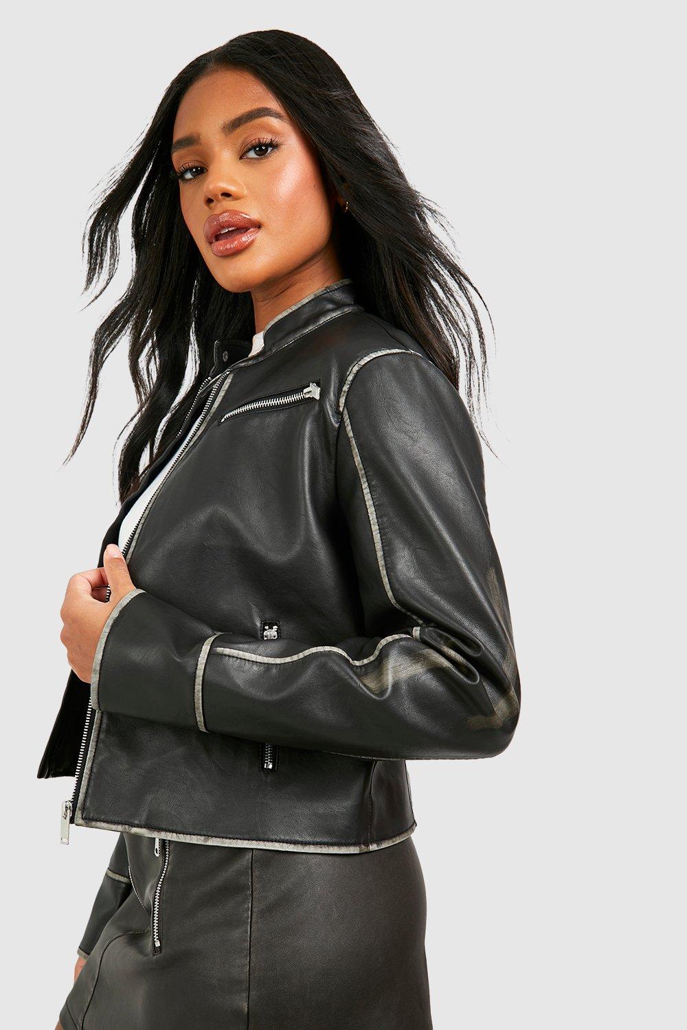 Faux Leather Jackets, Leather Look Jackets