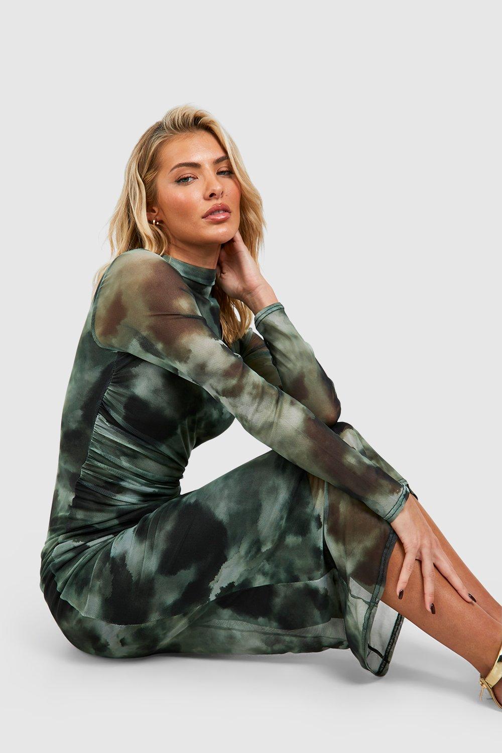 ASOS DESIGN Maternity two-piece legging in tonal tie dye