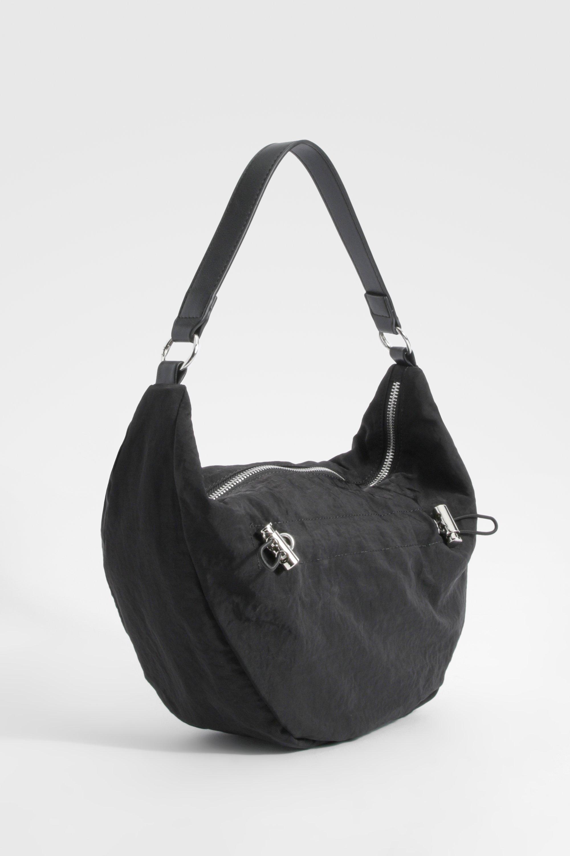 Nylon Shoulder Bag boohoo USA