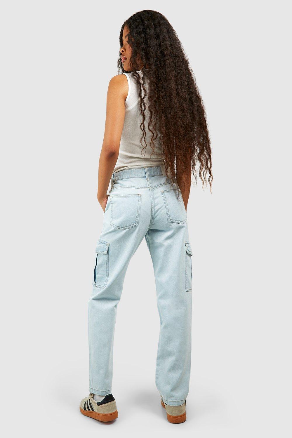 Petite Basics Cargo Pocket Jeans