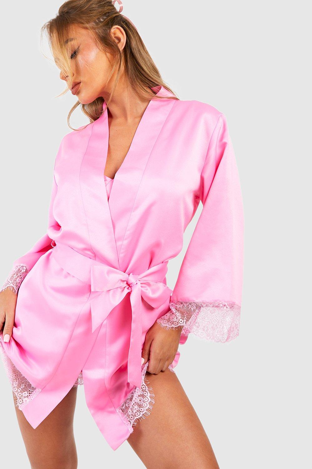 Robe en satin boohoo hot sale