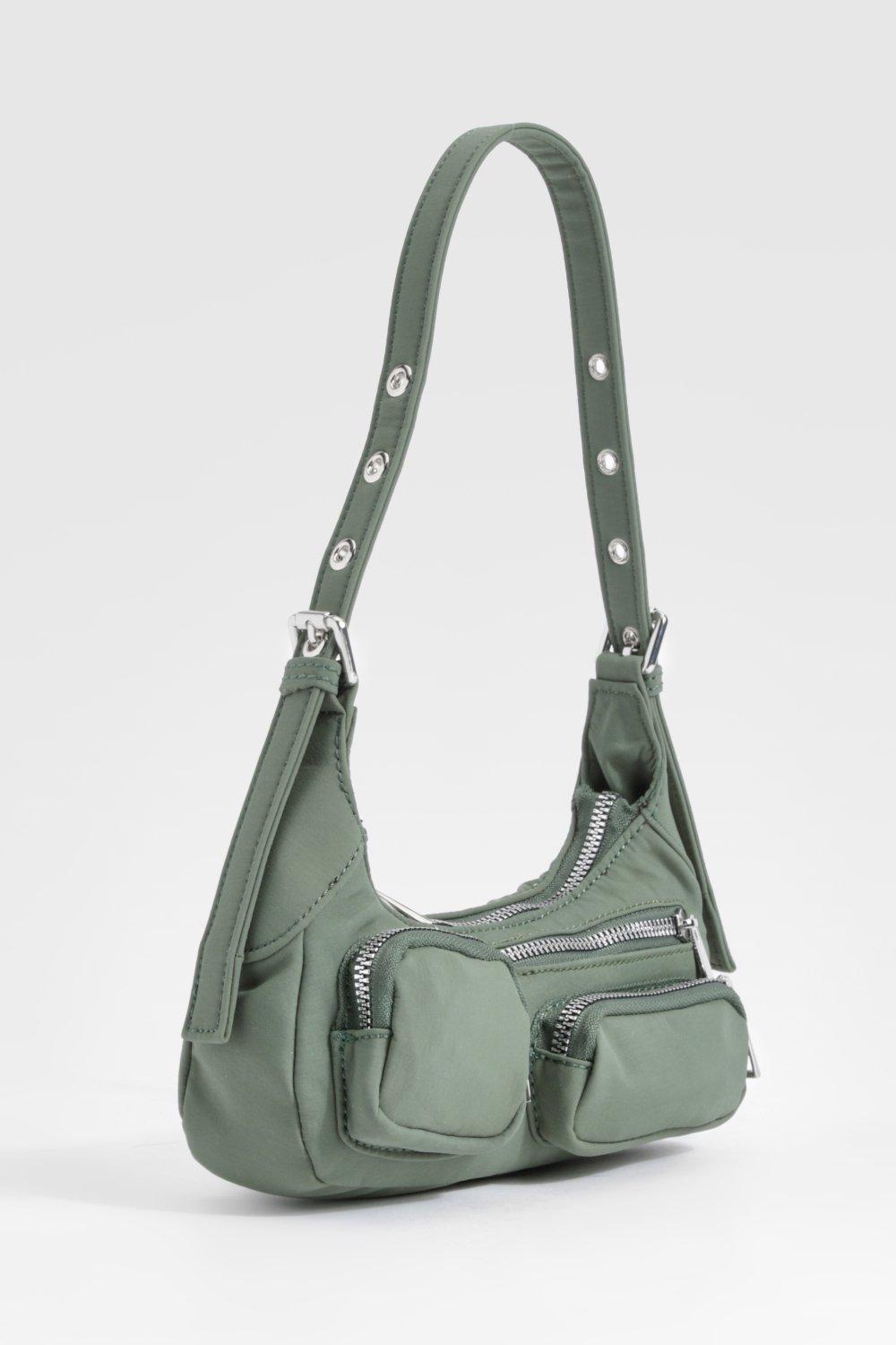 Hobo bag with outside pockets hotsell