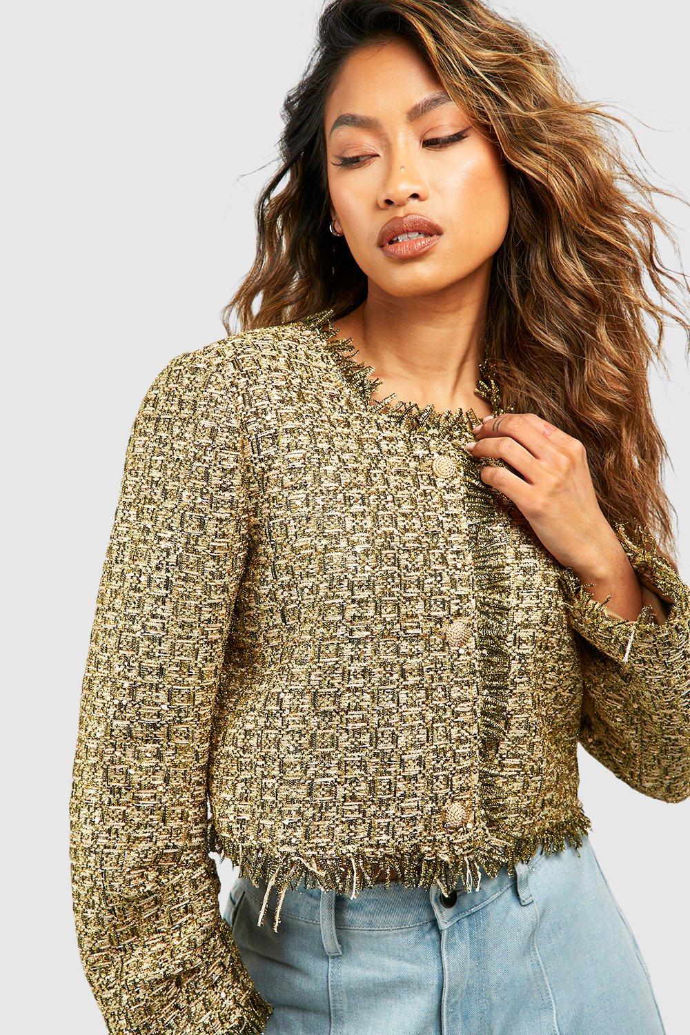 Boohoo sales tweed jacket