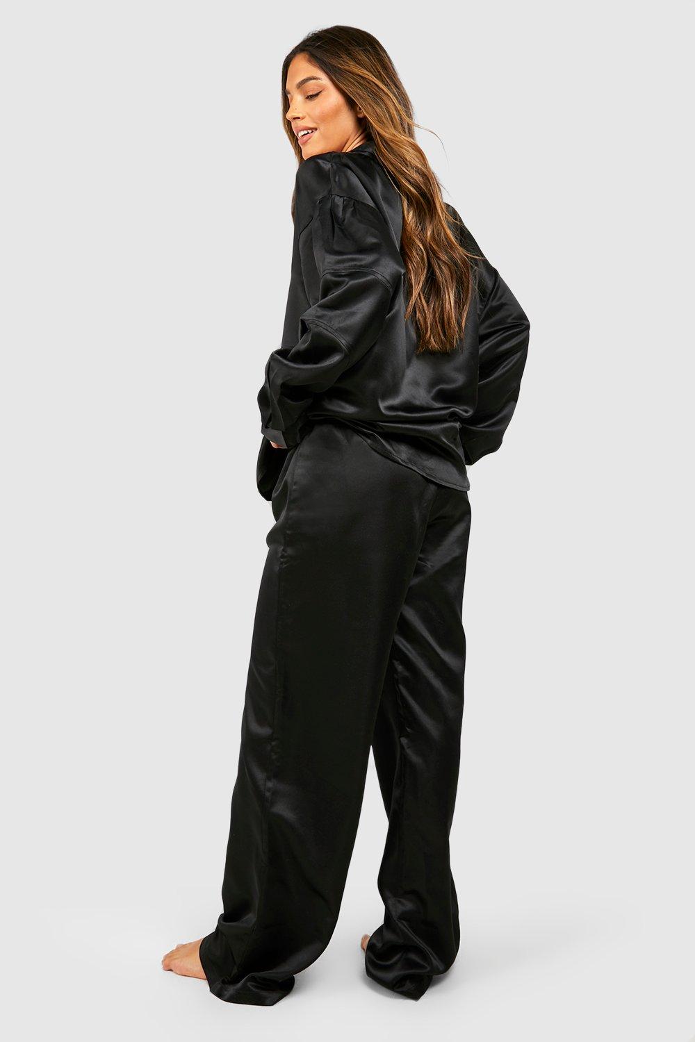 Satin tracksuit hot sale womens