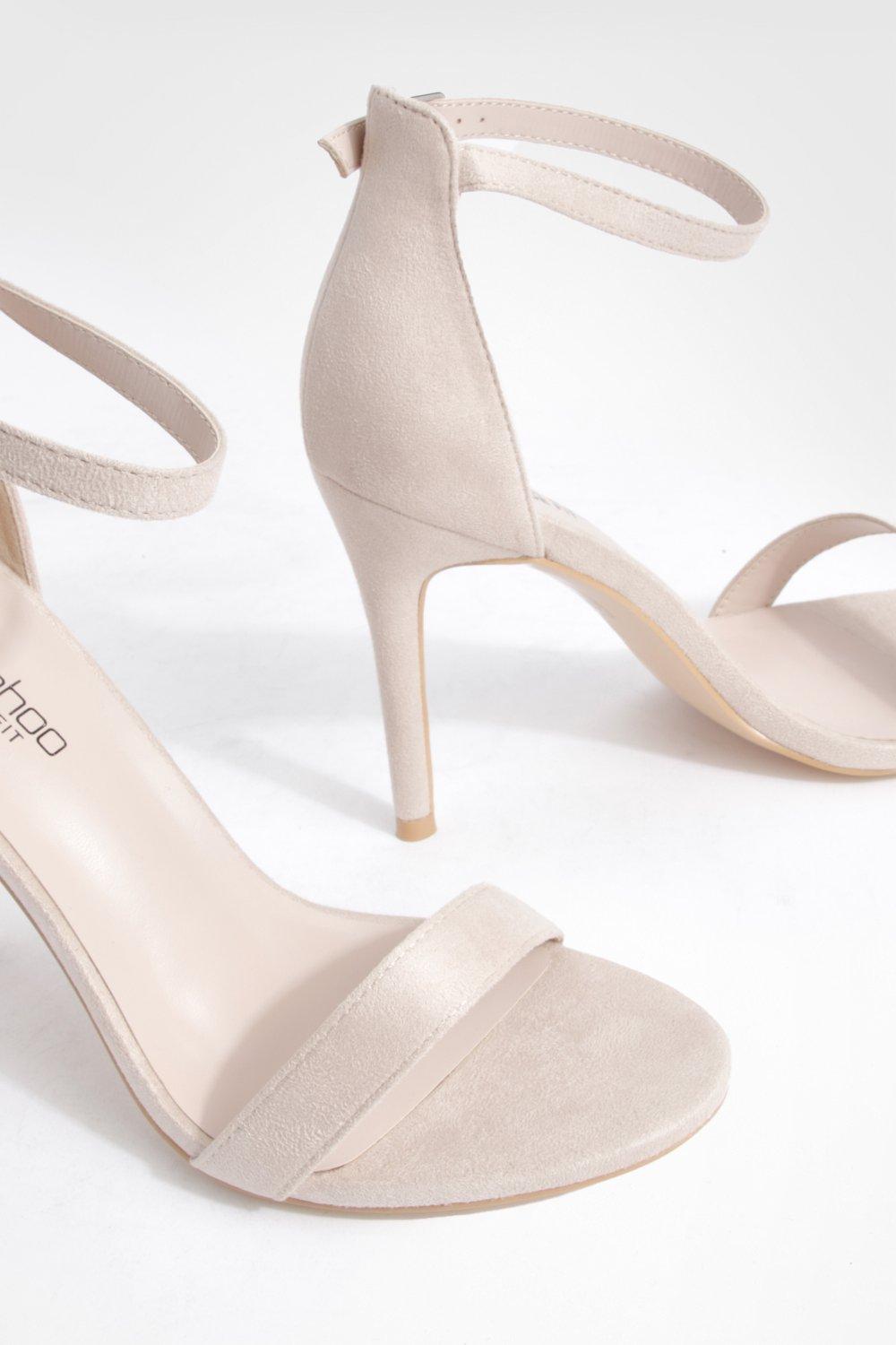 Blush pink discount heels wide fit