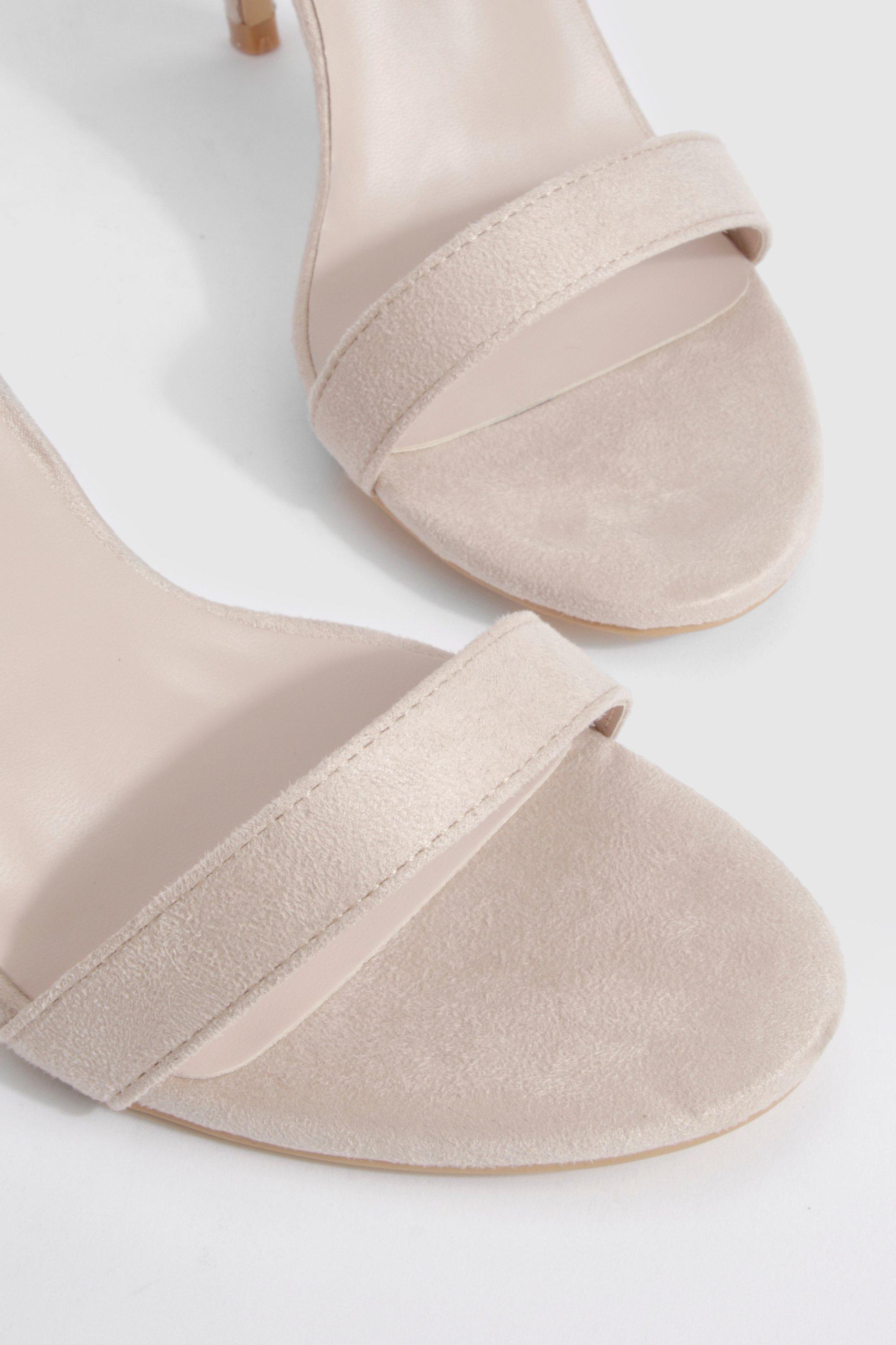 Boohoo hot sale pink sandals