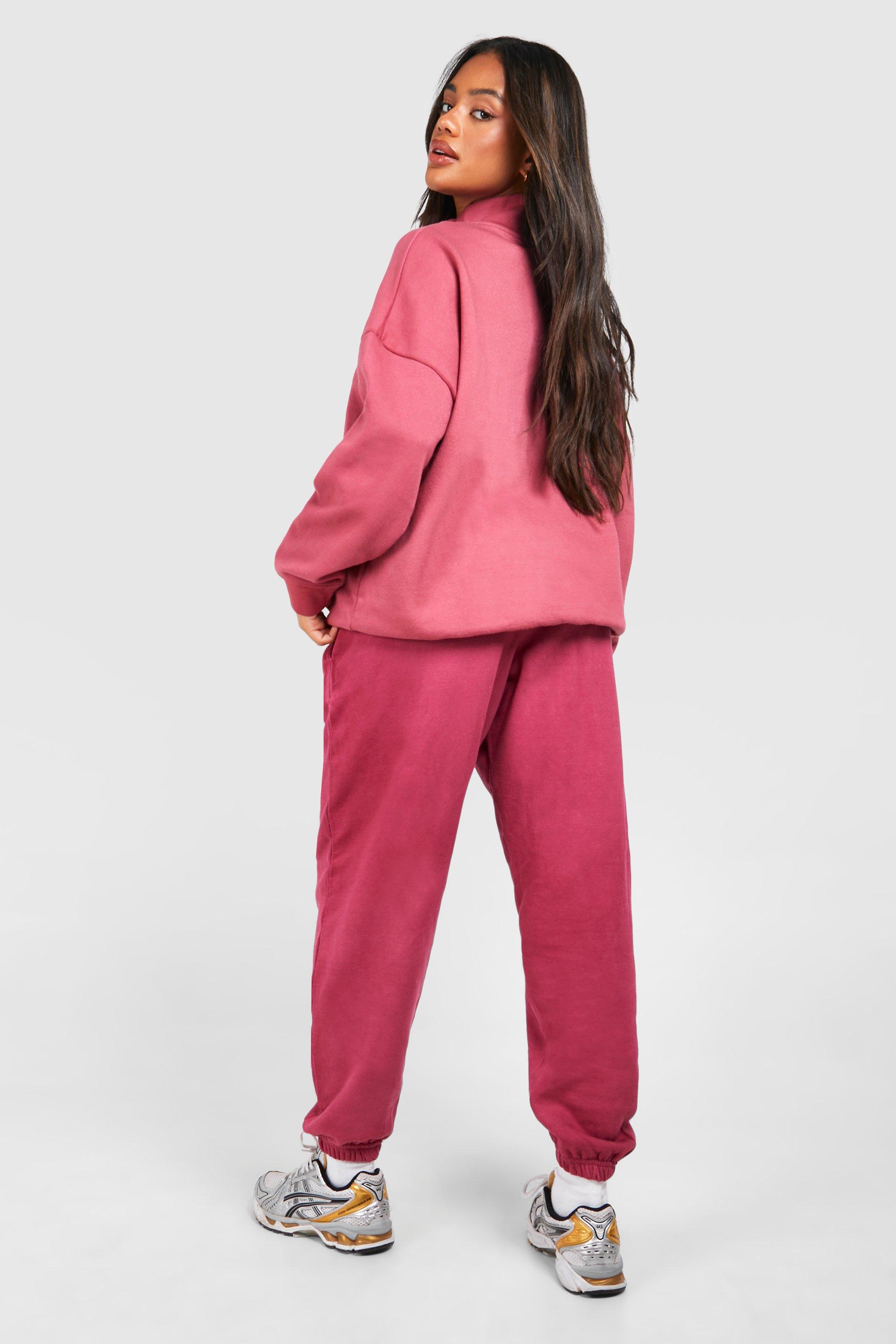 Boohoo 2025 tracksuit red