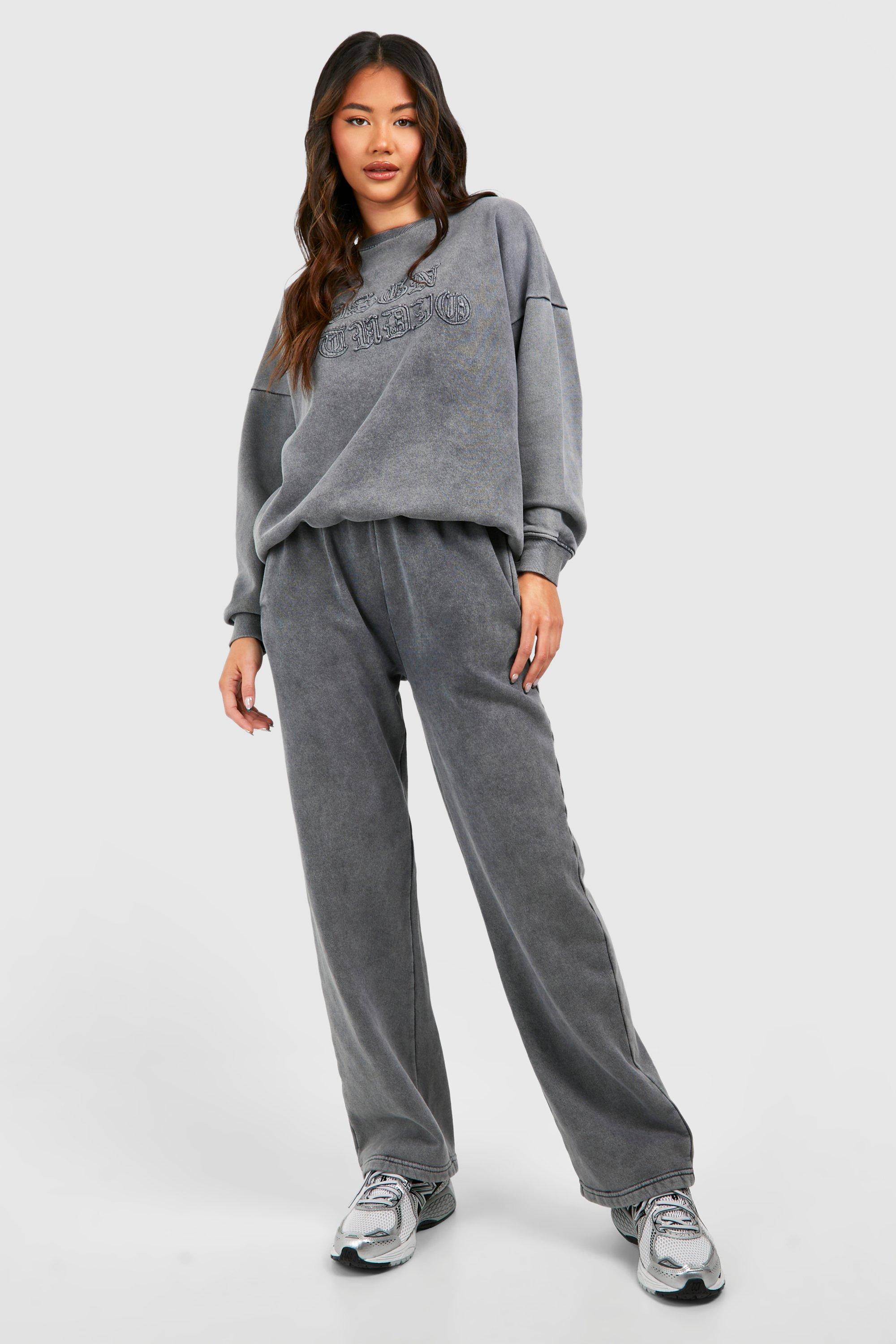 Boohoo leather joggers sale