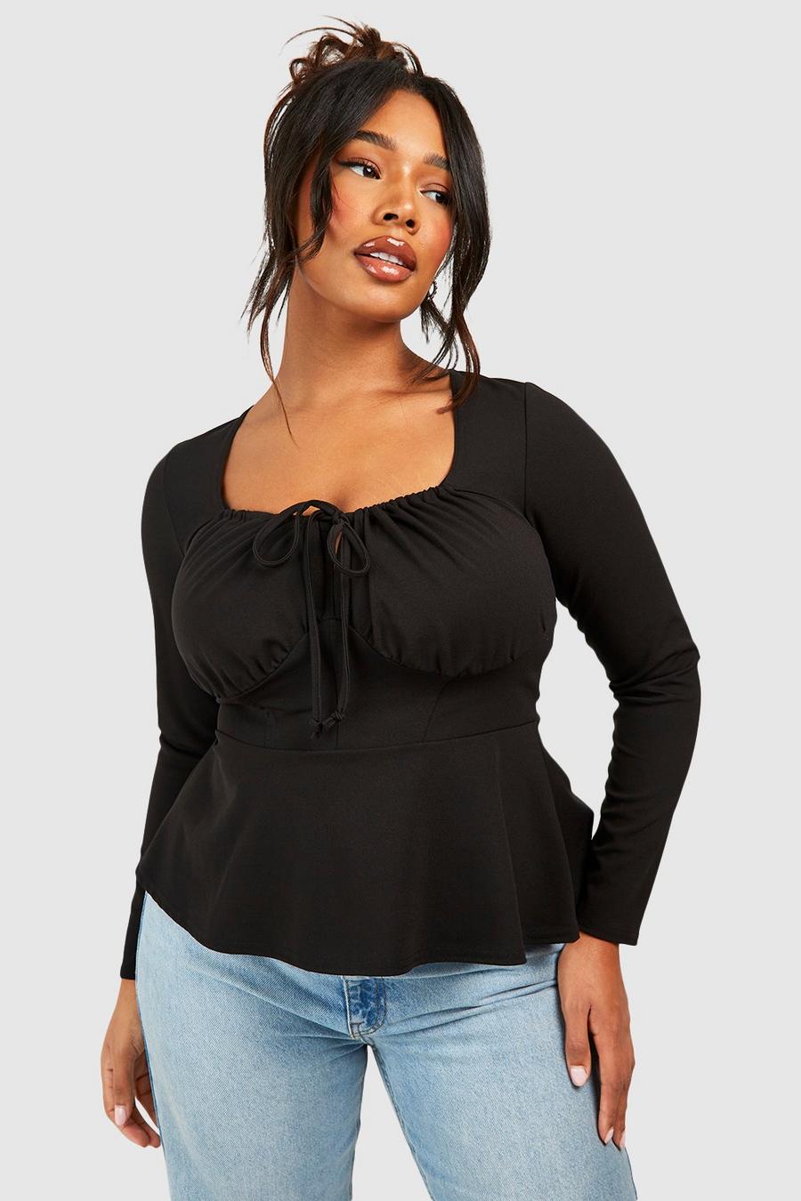 15 plus size outfits with peplum tops you can wear too  Plus size outfits, Plus  size fashion, Plus size peplum