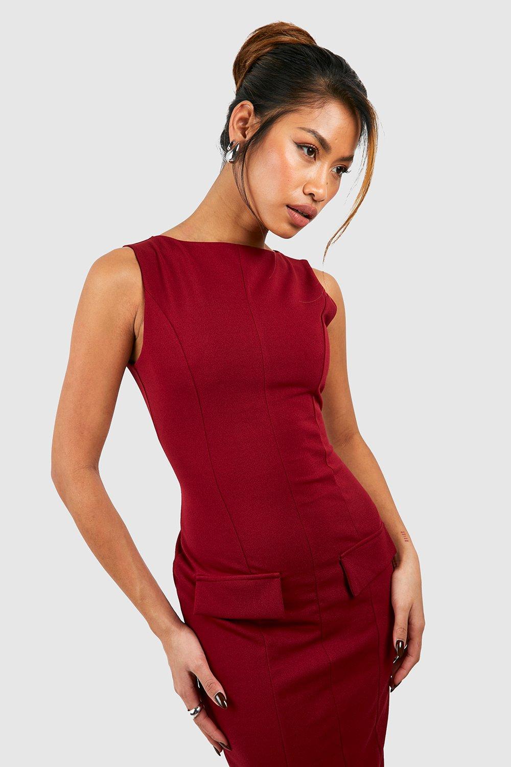 Boohoo pencil clearance dress