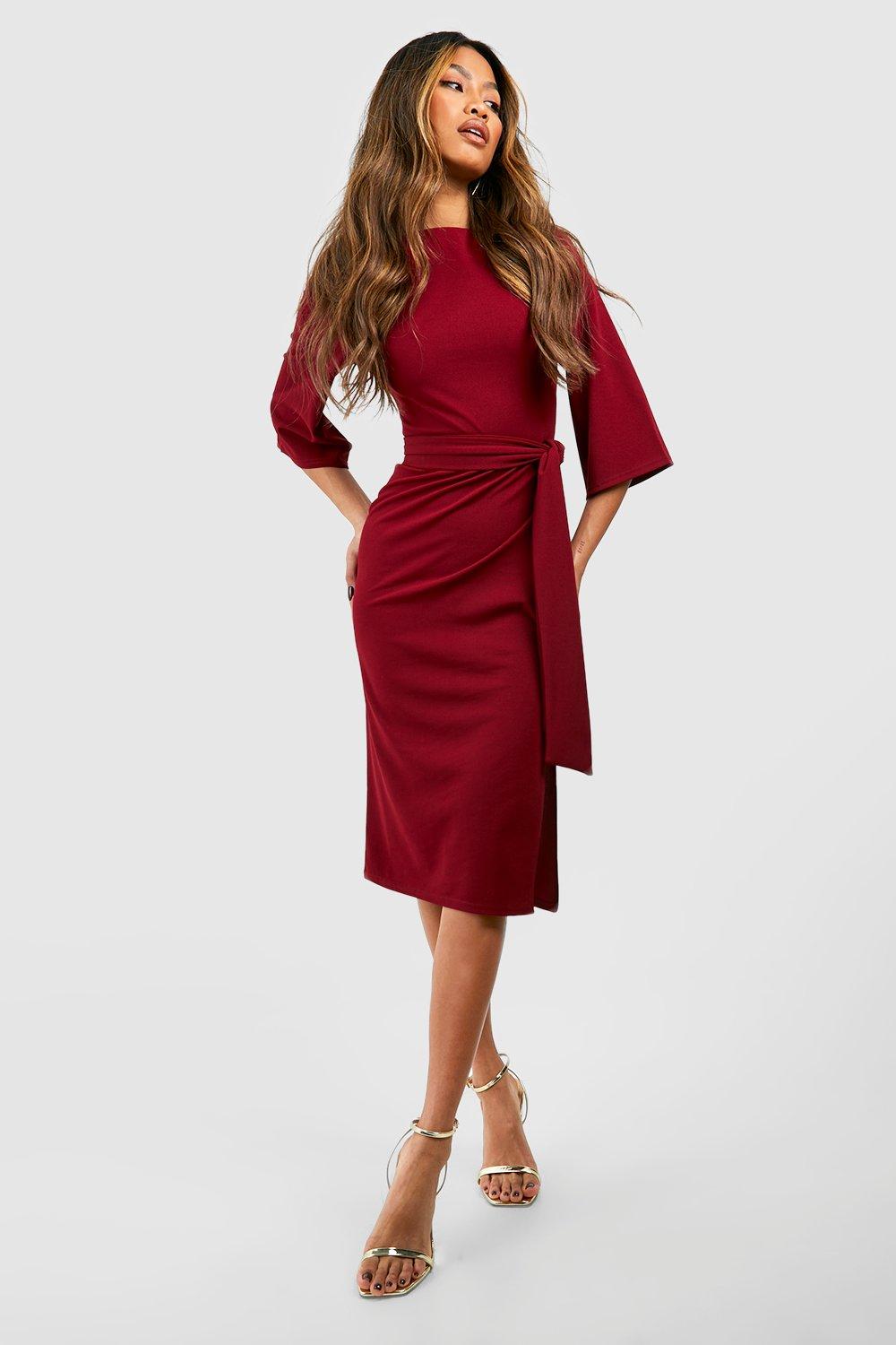 Jurk met ceintuur outlet